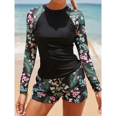 Noa | Long-Sleeve Two-Piece Surfing Swimsuit