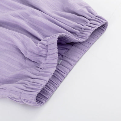 Yselia - Breezy Button-Up and Shorts Set