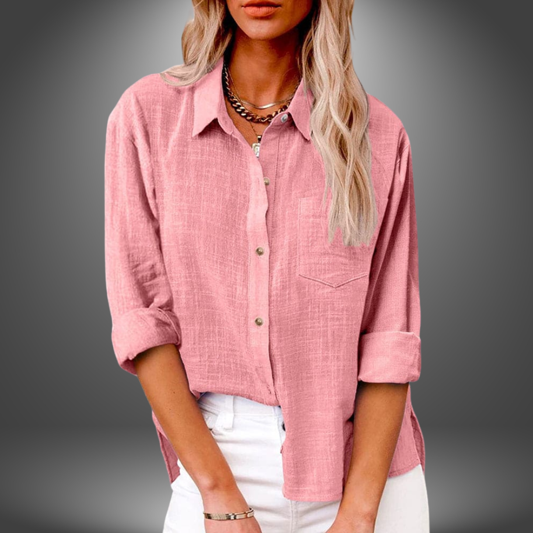 Eve - Premium Linen Blouse