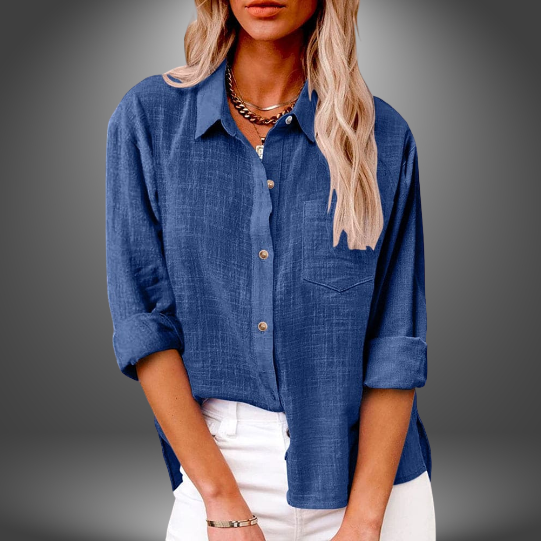 Eve - Premium Linen Blouse