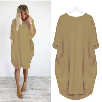 Miranda - Comfortable Tummy Covering Dress