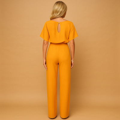 Tessa | Women's Tailored Jumpsuit with Elegant Lace Accents