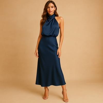 Elise | Chic Women's Dress Crafted from Breathable Fabric for Spring and Summer
