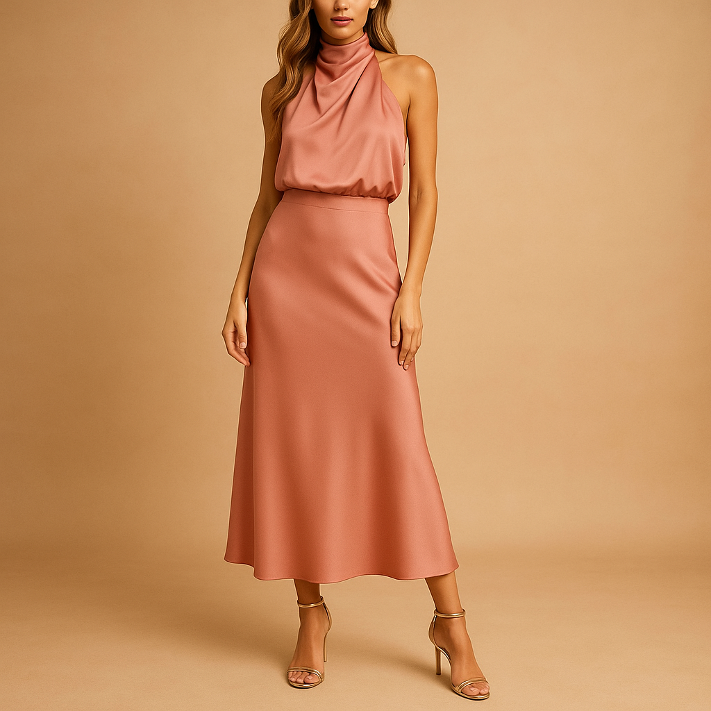 Elise | Chic Women's Dress Crafted from Breathable Fabric for Spring and Summer