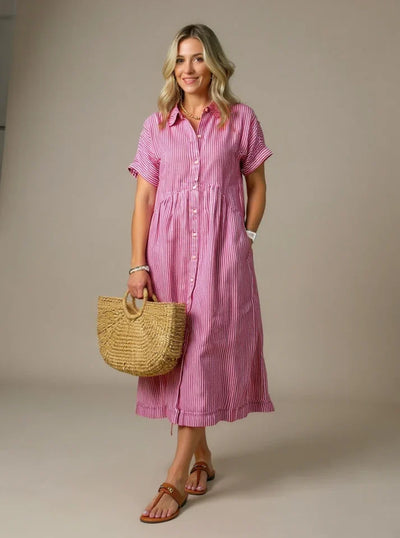 Aurelie | Chic Striped Dress