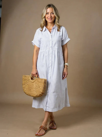 Aurelie | Chic Striped Dress