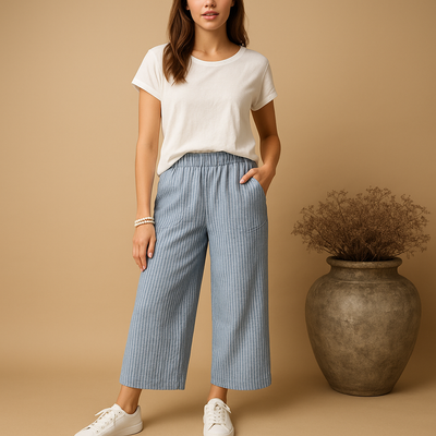 Fleur Women's Regular Fit Summer Pants