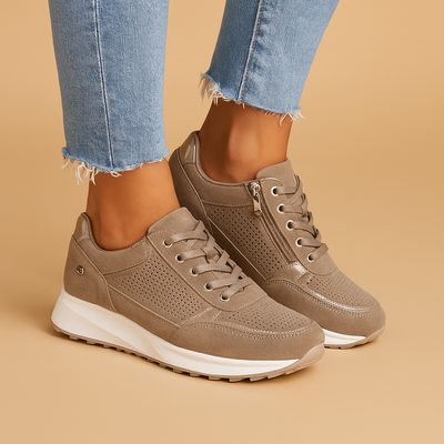 Women's Lightweight Breathable Sneakers with Zipper | Marije