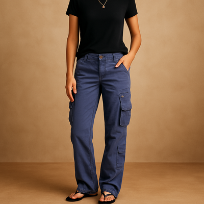 Paloma Women's Cargo Pants with Pockets