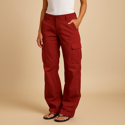 Paloma Women's Cargo Pants with Pockets
