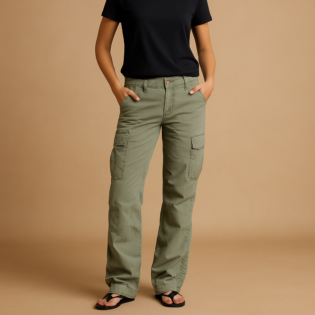 Paloma Women's Cargo Pants with Pockets