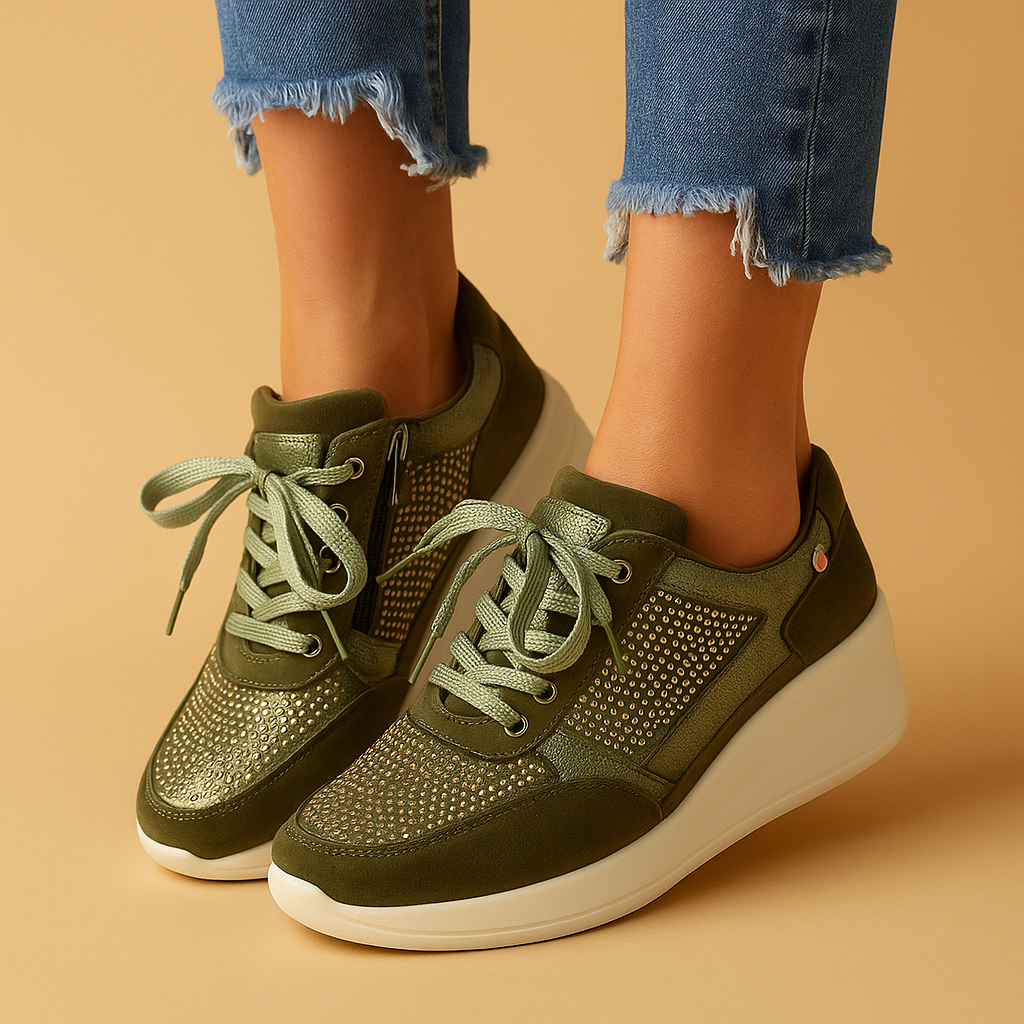 Elianne Women's Wide Fit Casual Comfort Shoes