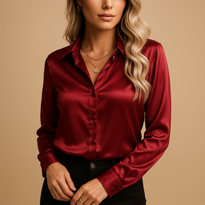 Timeless Women's Blouse with Elegant Design | Annelies