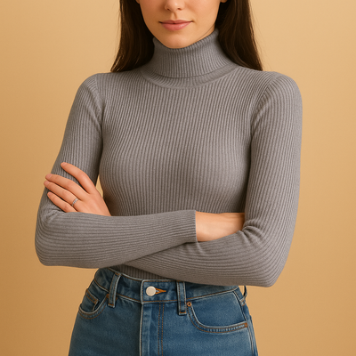 Chic Women's Knitted Turtlenecks by Marije
