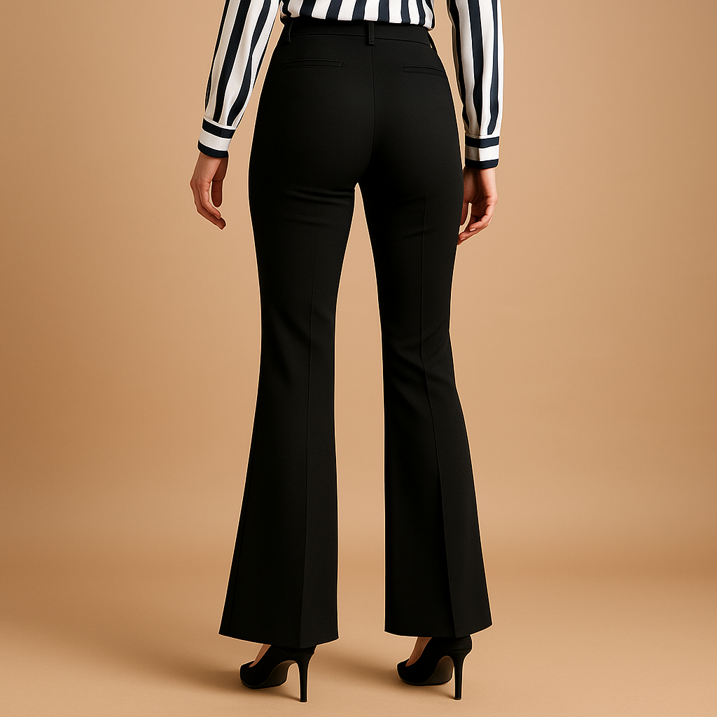 Renée | Women's High-Waisted Flared Pants