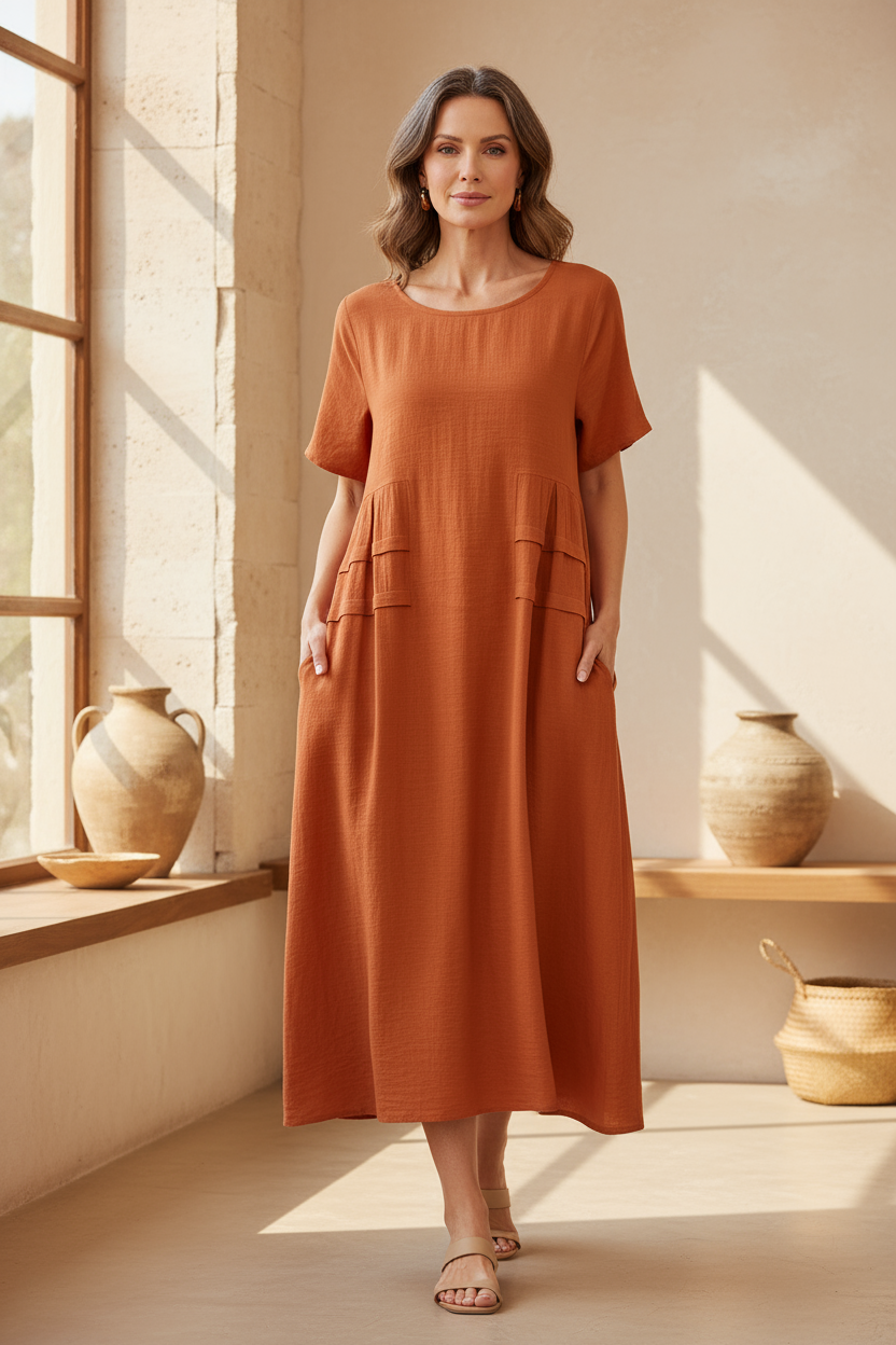 Lily - Comfortable Tummy Covering Dress