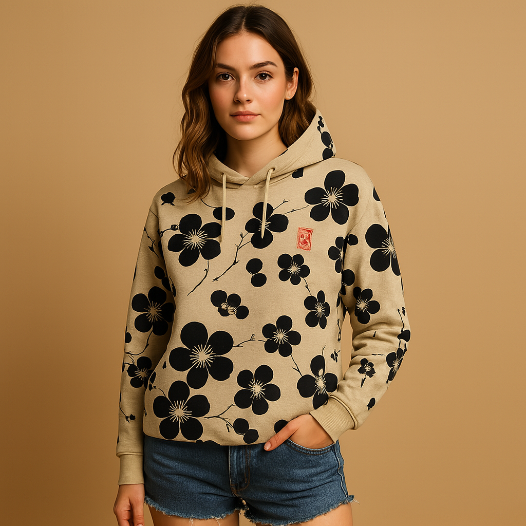 Lianne Women's Floral Hoodie Sweater