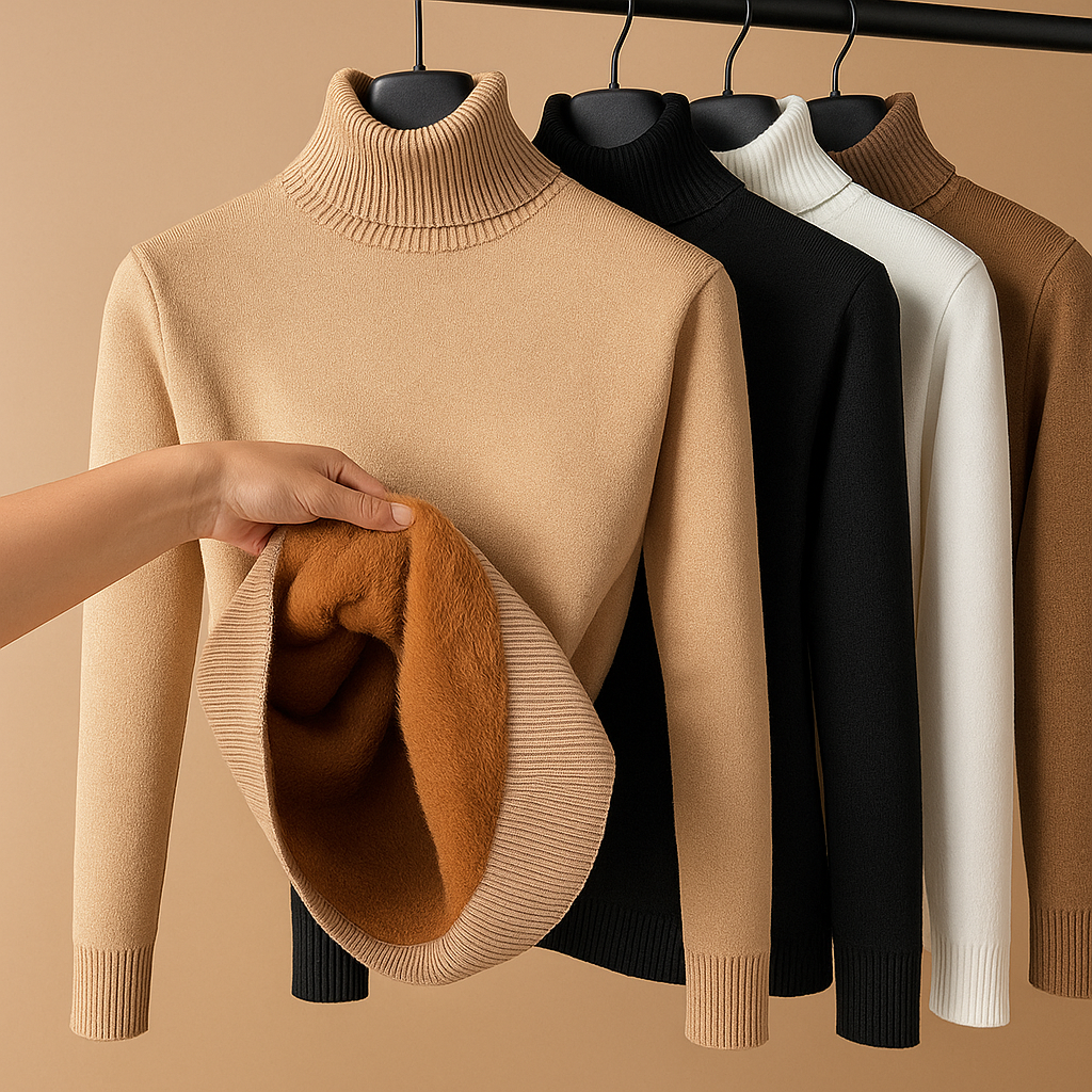 Chic Women's Knitted Turtleneck for Daily Comfort | Yara