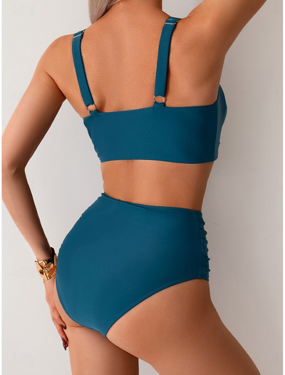 Shirley - Ruched Fabric Bikini