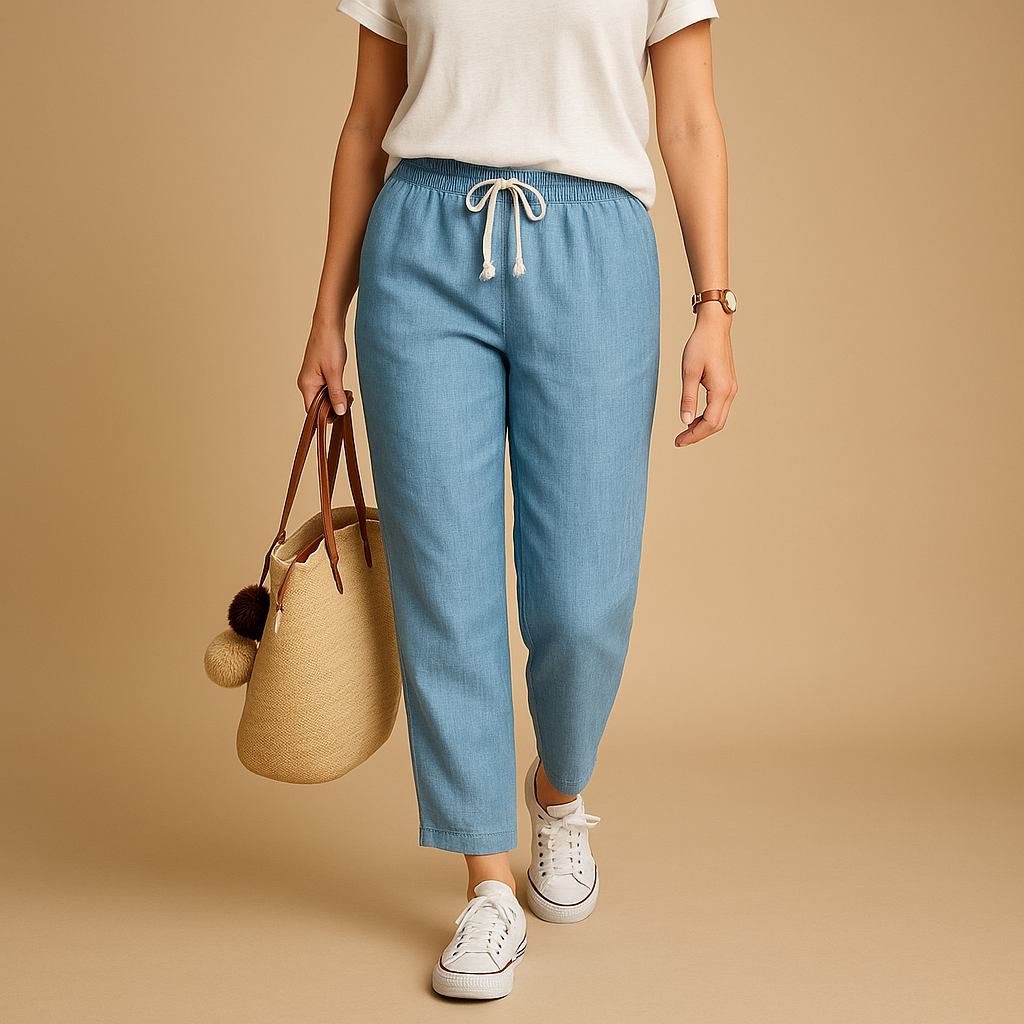 Jill Women's Lightweight Breathable Pants with Flexible Fit