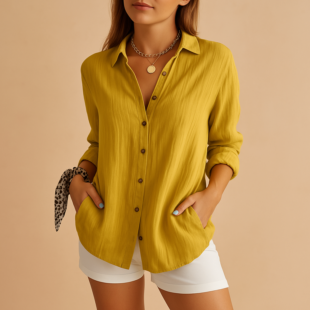 Comfortable Fit Lightweight Women's Blouse | Lotte