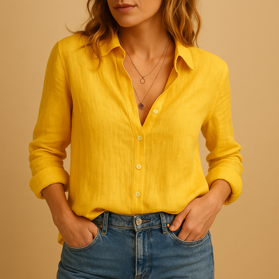 Serena Women's Relaxed Fit Lightweight Casual Blouse