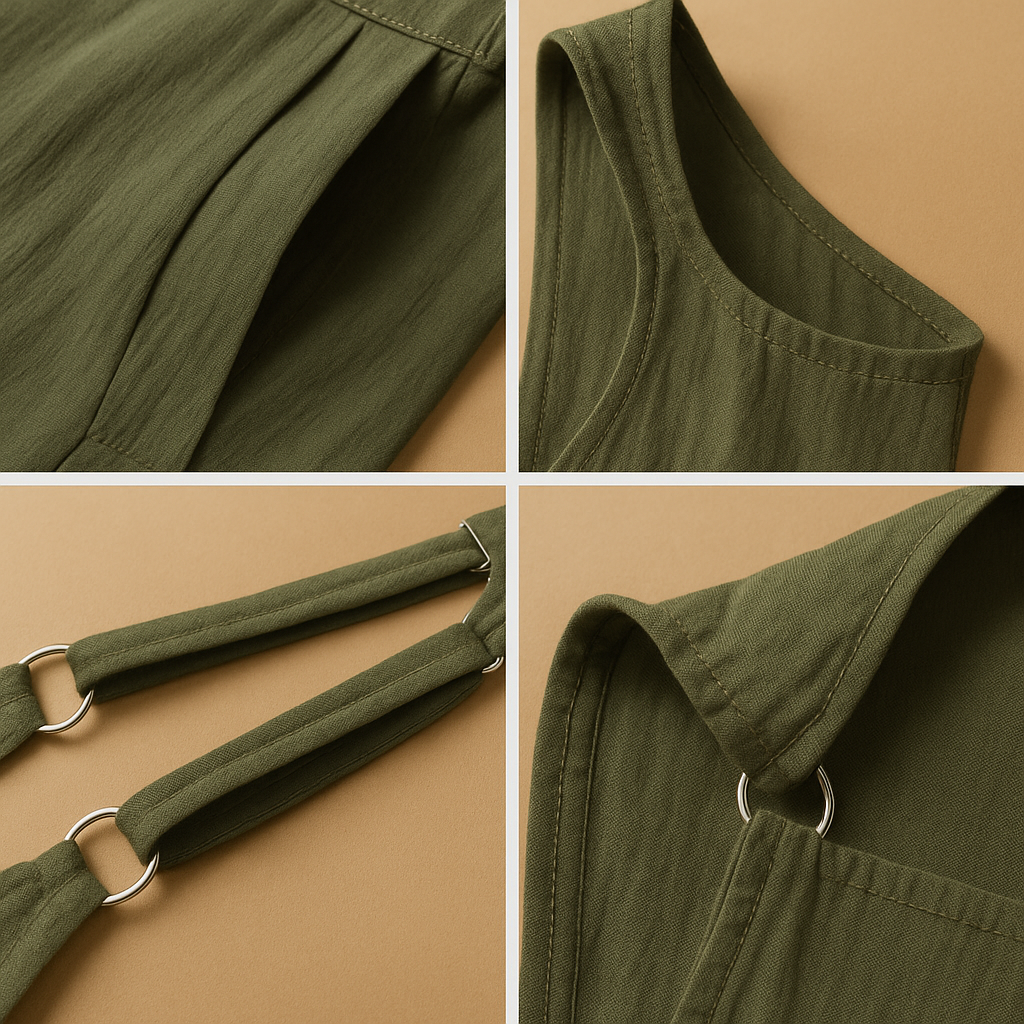 Elvira Women's Wide-Leg Lightweight Jumpsuit