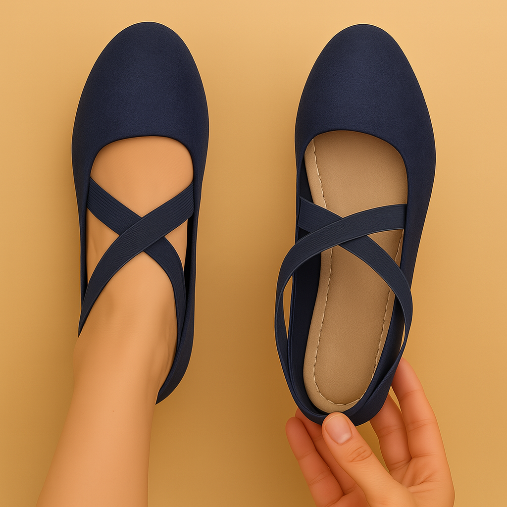 Elvira Women's Lightweight Wedge Heels with Decorative Studs