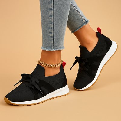 Elvira Women's Lightweight Mesh Lace-Up Sneakers