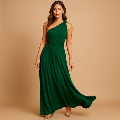 Isabelle Women's Elegant Multiway Wrap Dress