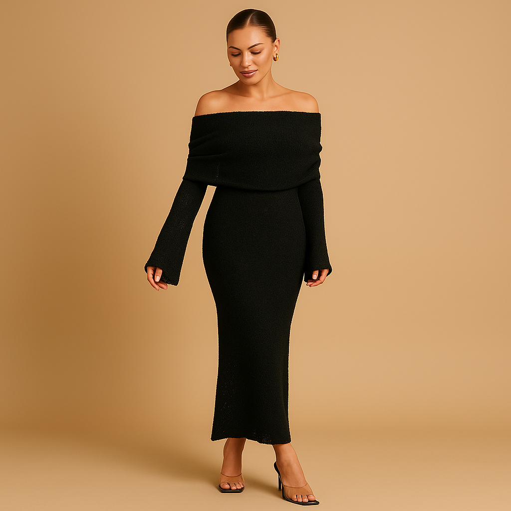 Elegant Off-Shoulder Summer Dress for Women | Joannah