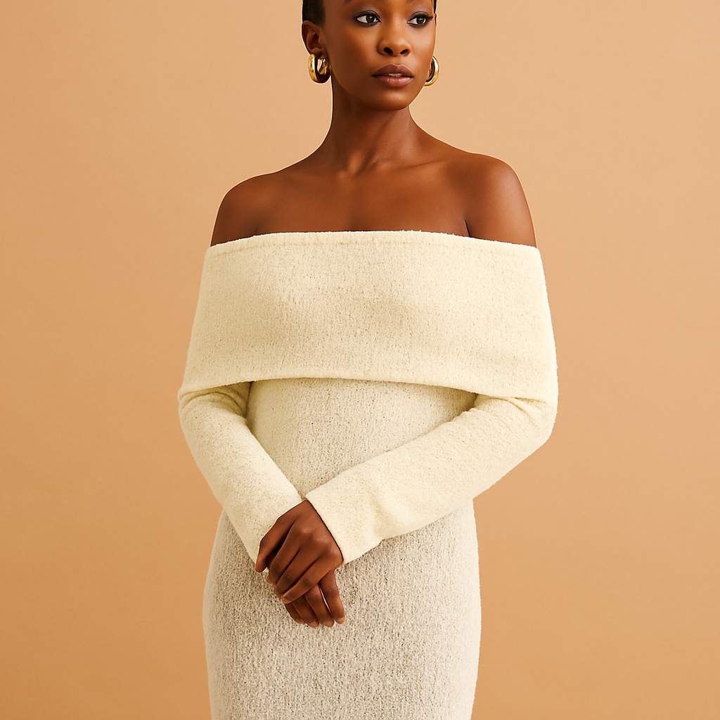 Elegant Off-Shoulder Summer Dress for Women | Joannah