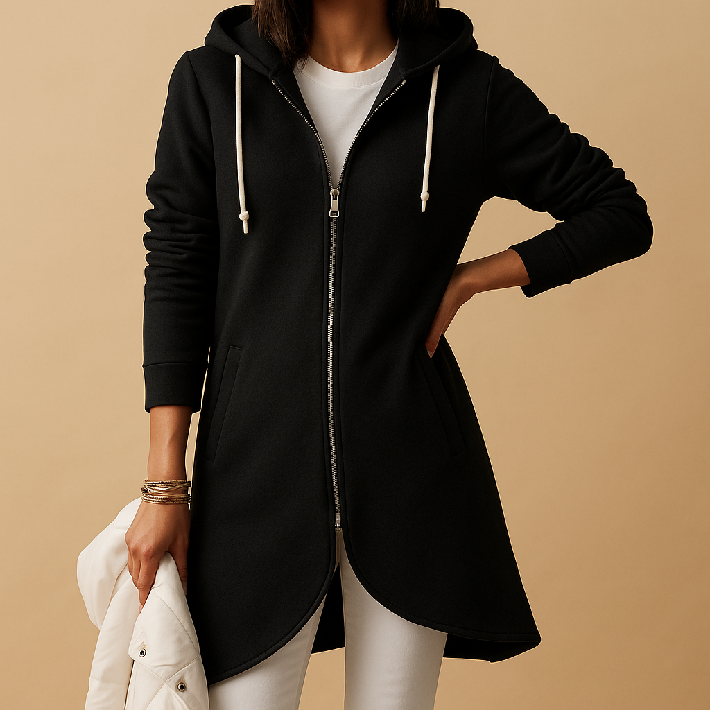 Chic Open-Knit Cardigan for Women | Yfke