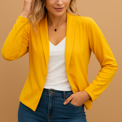 Modern Cut Open Blazer for Women | Yara