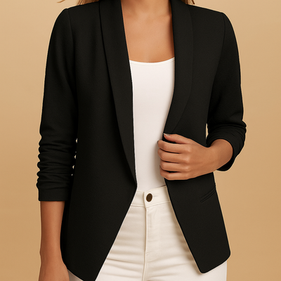 Thalita Women's Elegant Fit Open Front Blazer