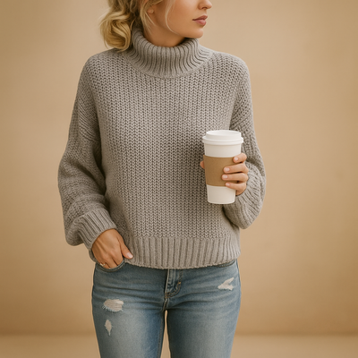 Classic Women's Knitted Sweater | Linde