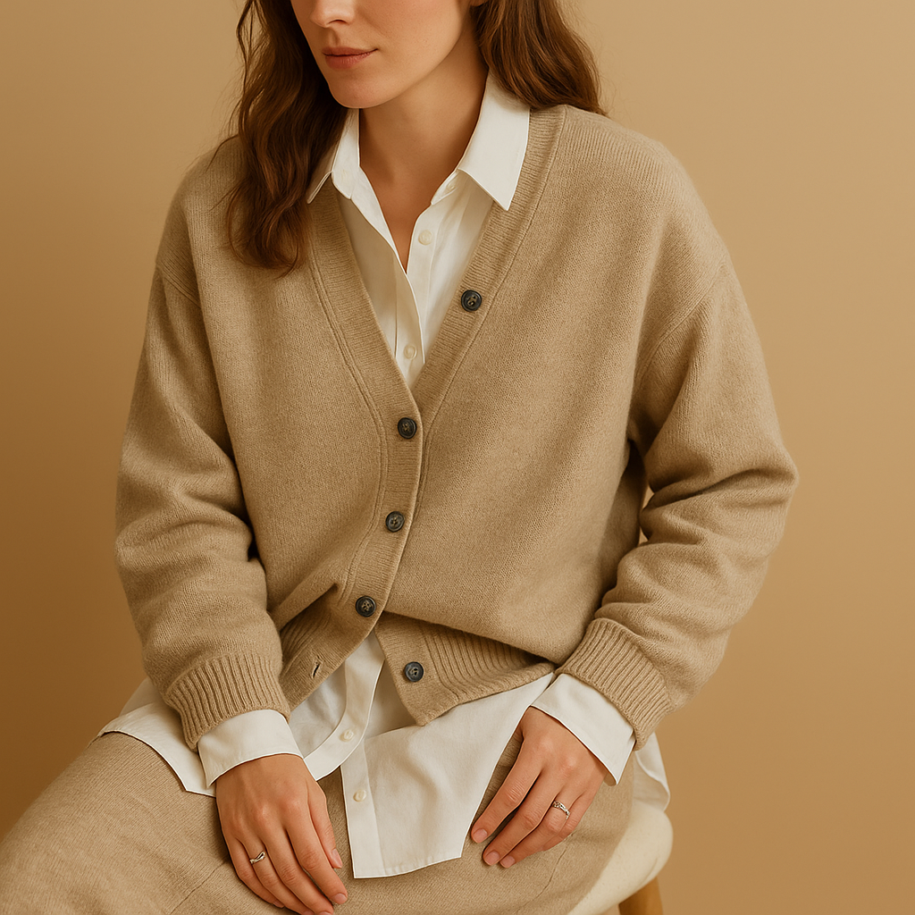 Cozy Wool-Look Knitted Sweater for Women | Yara