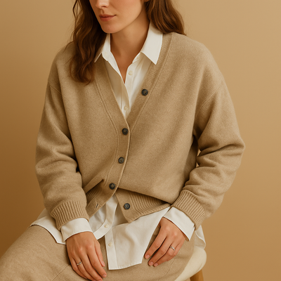 Cozy Wool-Look Knitted Sweater for Women | Yara